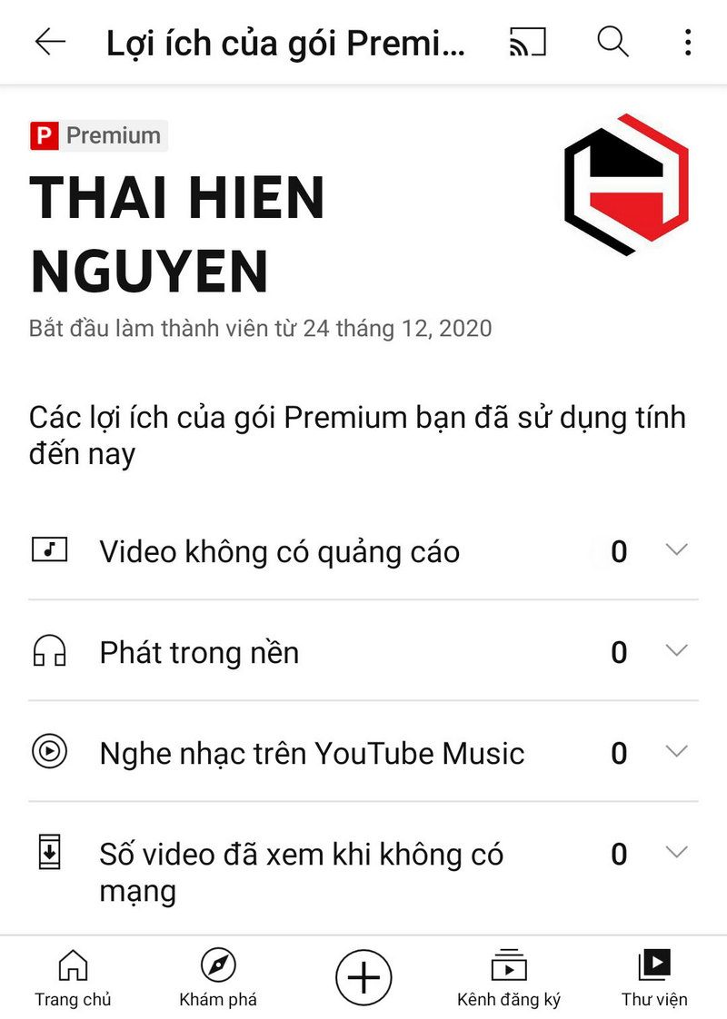 Bán Gói Thành Viên Youtube Premium Giá Rẻ