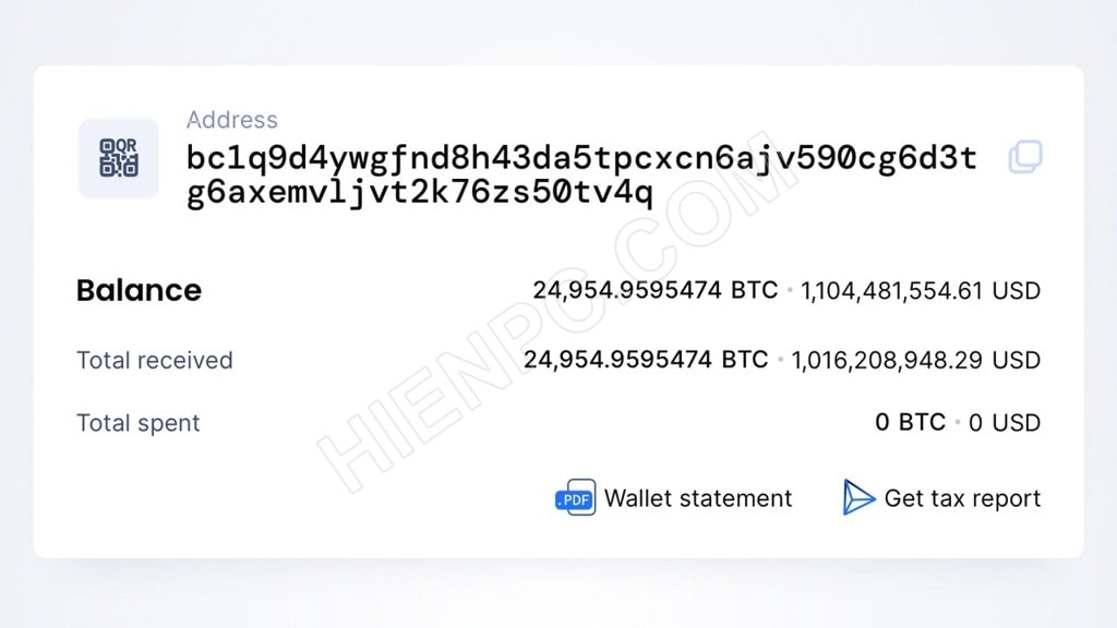 Ví dự trữ Bitcoin của Quỹ Luna hiện đang chứa 1,1 tỷ USD BTC